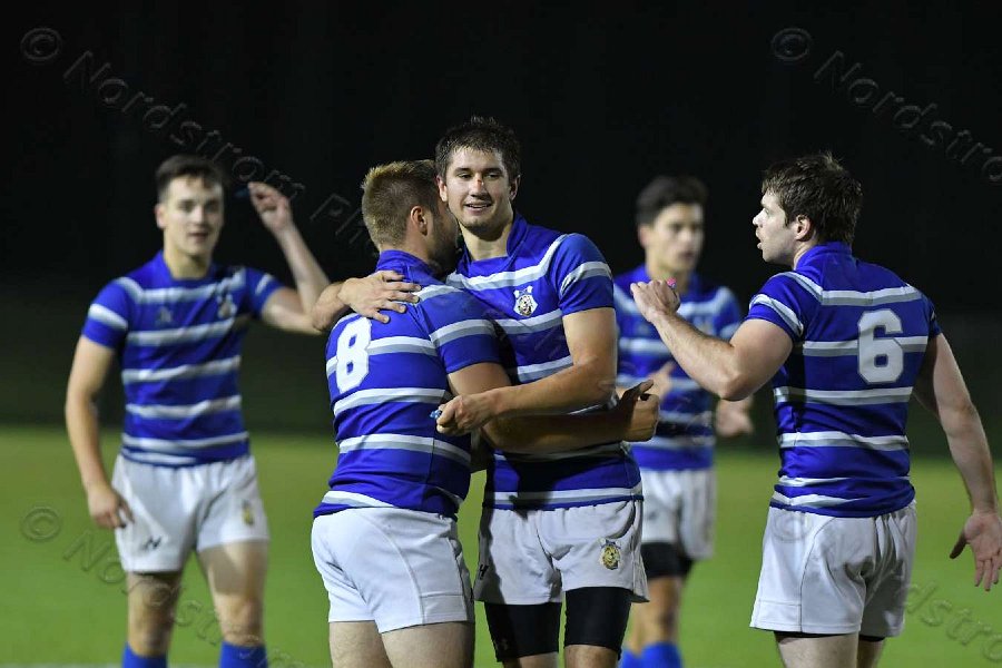 Wheaton Men\'s Rugby vs Mass Maritime.  Photo by Keith Nordstrom